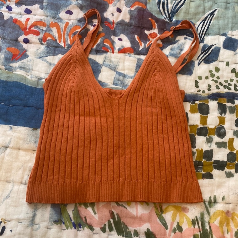 ORANGE STAPLE TANK